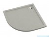 Schedpol Schedline Sharper Cement Stone brodzik półokrągły 90x90x4,5cm 3S.S1O-9090/CT/ST
